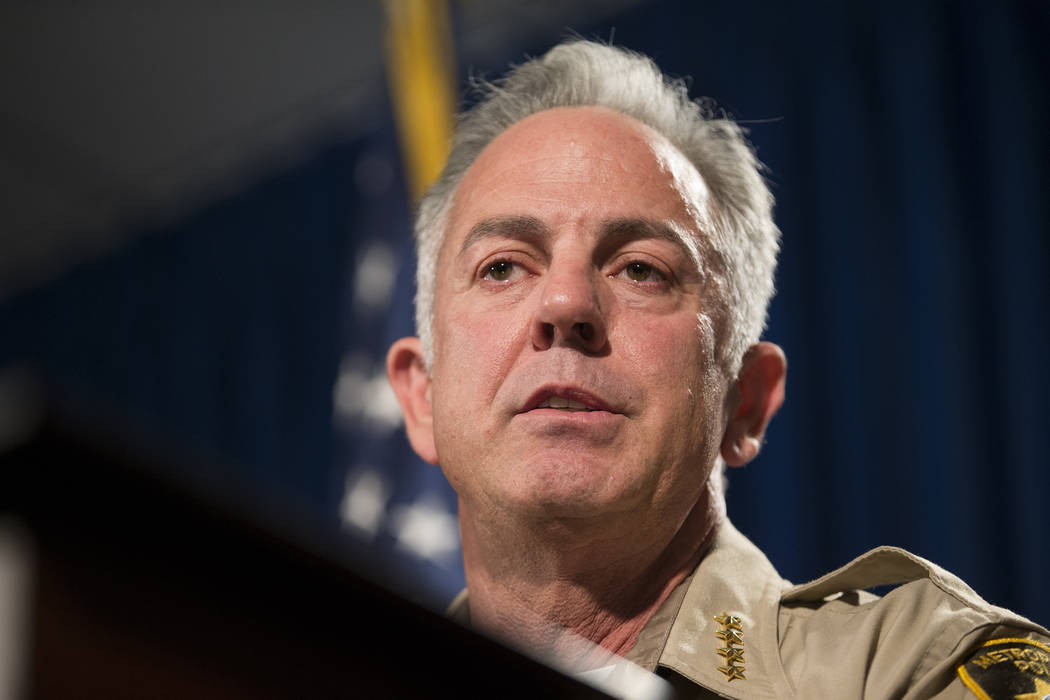 Clark County Sheriff Joe Lombardo. Erik Verduzco/Las Vegas Review-Journal