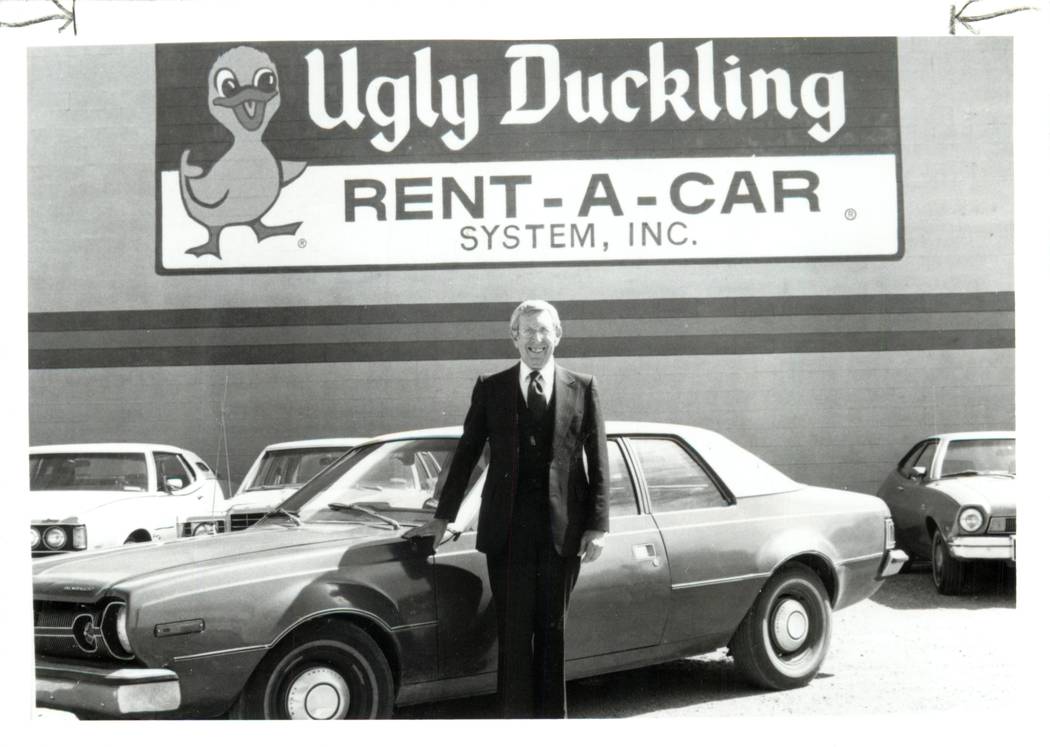 Tom Duck, founder and president of Ugly Duckling Rent-A-Car started the business when he was 64 ...
