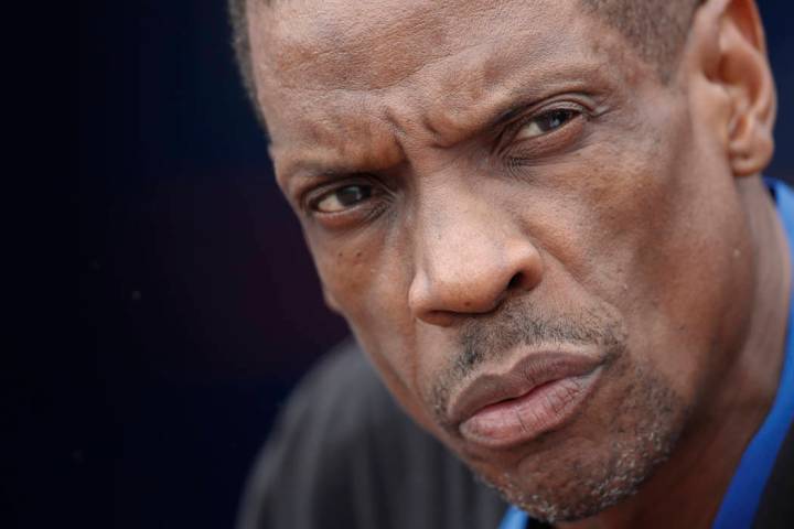 In this March 13, 2017, file photo, Former New York Mets pitcher Dwight "Doc" Gooden watches ba ...