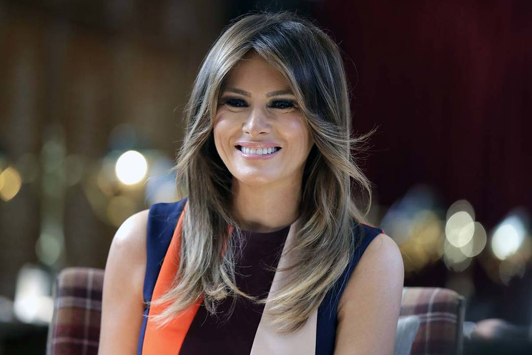 Melania Trump. (AP Photo/Luca Bruno, Pool, File)