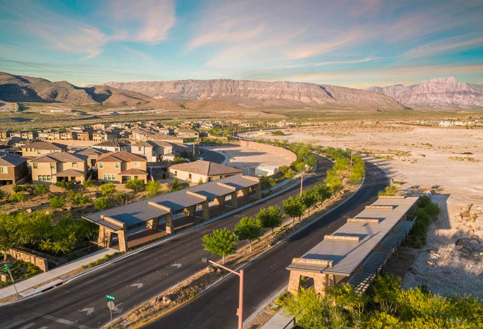 The village of Stonebridge in Summerlin has seven actively selling neighborhoods. (Summerlin)