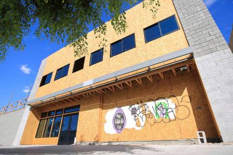 The Treehouse Las Vegas building at 1022 S. Main St. in Las Vegas on Friday, July 12, 2019. Bre ...