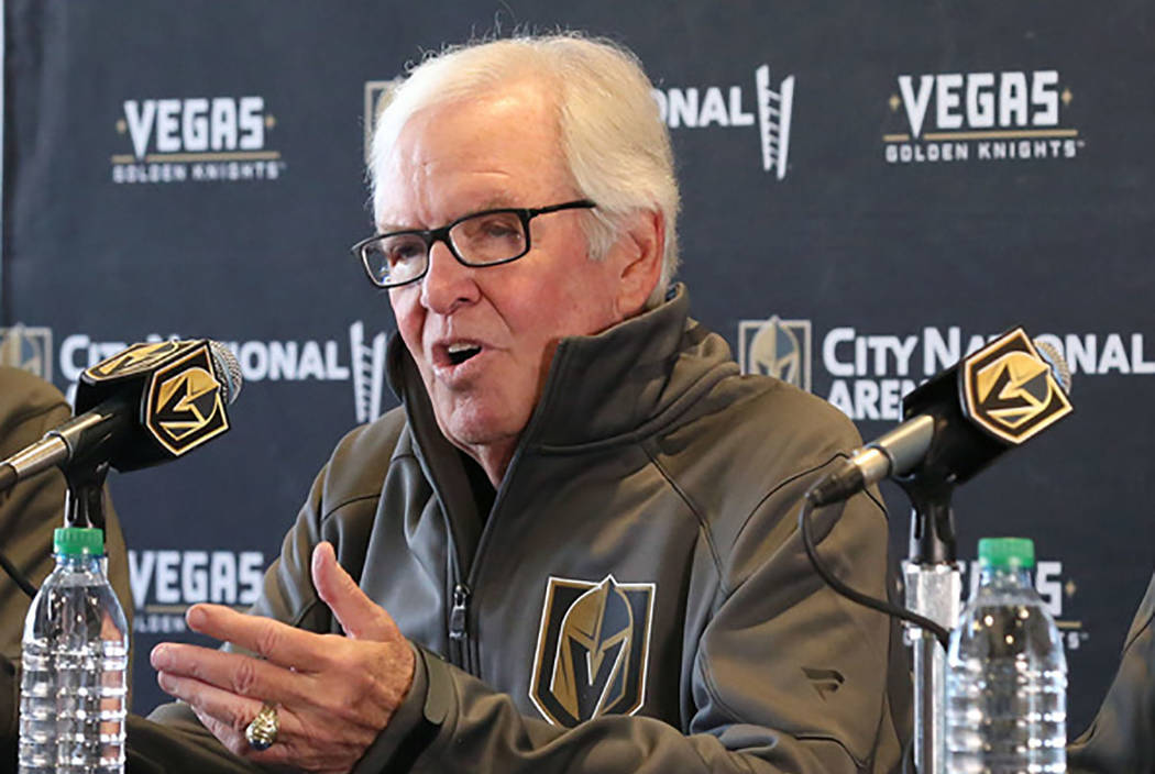 Golden Knights owner Bill Foley. (Bizuayehu Tesfaye Real Estate Millions)