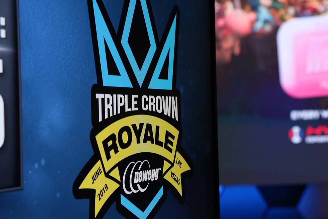 The HyperX Esports Arena at Luxor hosted the Triple Crown Royale, featuring popular "battle roy ...