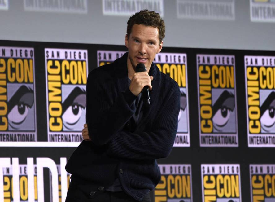 Benedict Cumberbatch attends the 'Doctor Strange in the Multiverse of Madness' portion of the M ...