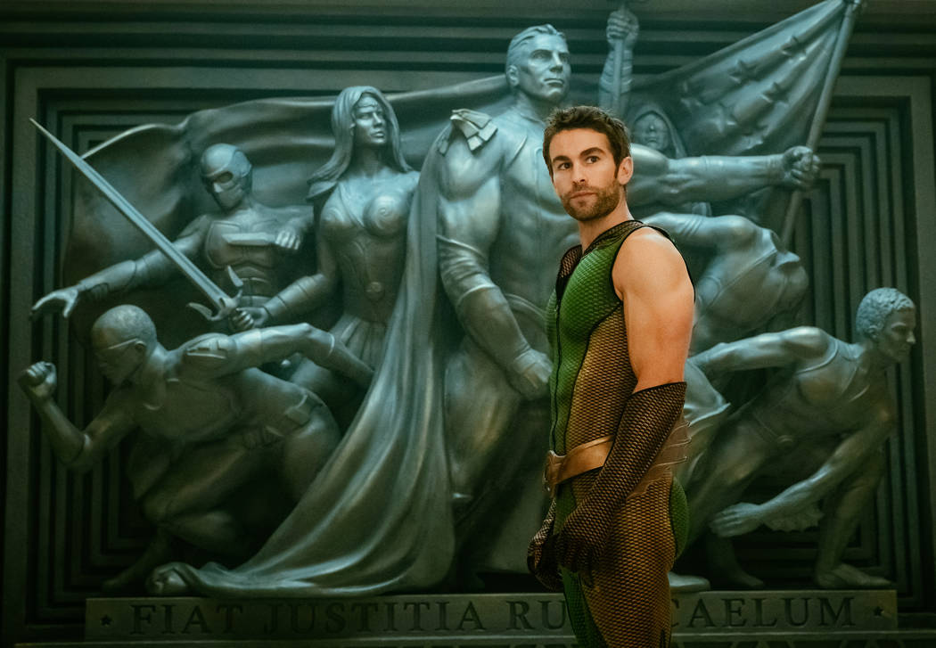 Chace Crawford stars as The Deep in Amazon Prime's "The Boys."