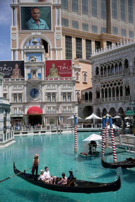 The Venetian in Las Vegas, Friday, May 3, 2019. (K.M. Cannon/Las Vegas Review-Journal) @KMCanno ...