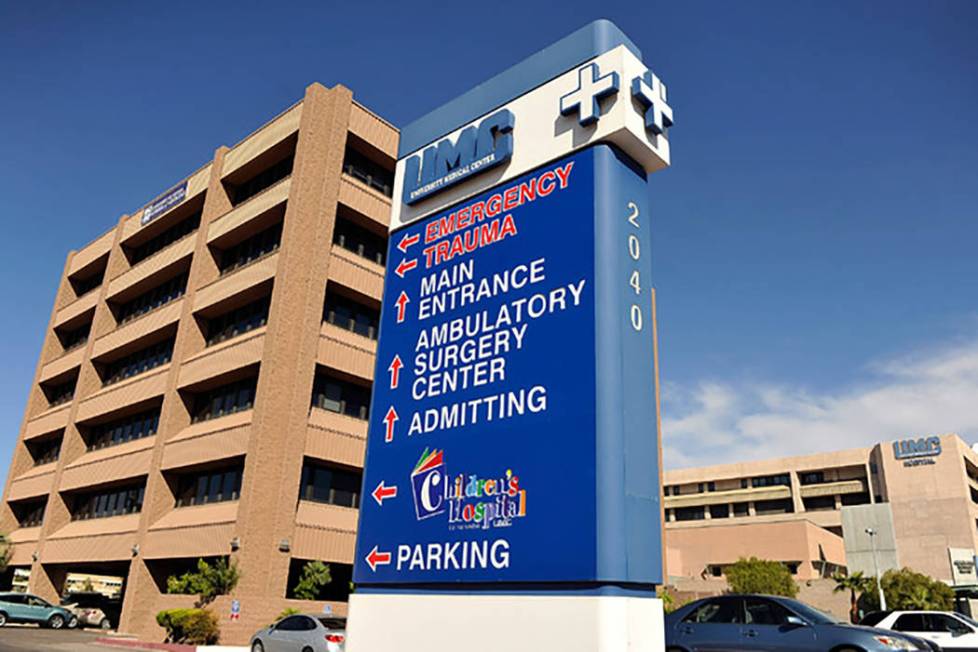 University Medical Center. (Las Vegas Review-Journal)