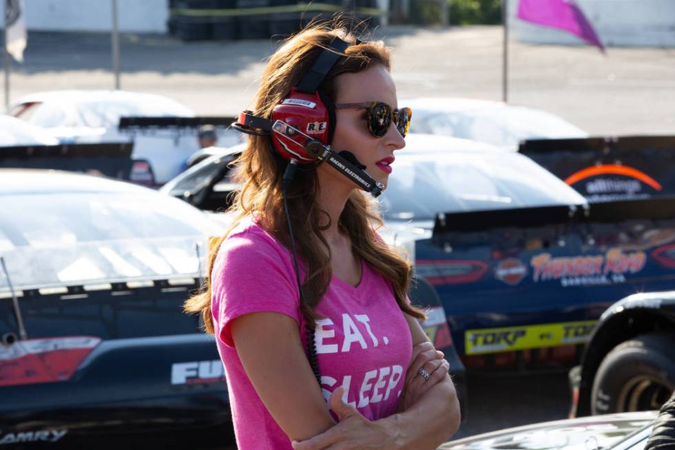 Samantha Busch from "Racing Wives." (CMT)