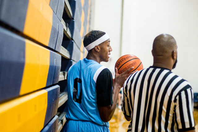 Je’rell Springer, Shadow Ridge High’s Gaurd, plays for 702 Attack in the Fab 48 ...