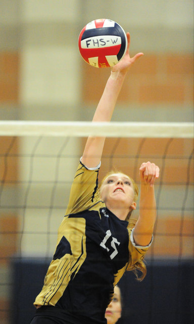 Shaye Lemke is one of seven returning letter winners for Foothill. Josh Holmberg/Las Vegas R ...