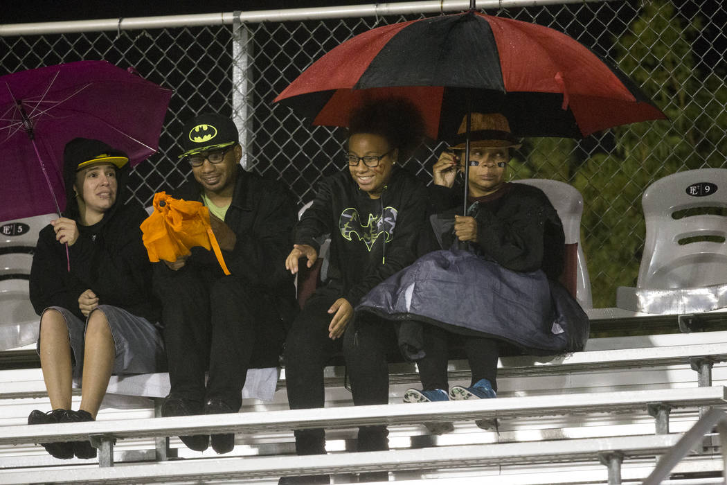 Kala Garza, from left, her friend Timothy Larry, his daughter Tymiah, and his mother Elain C ...