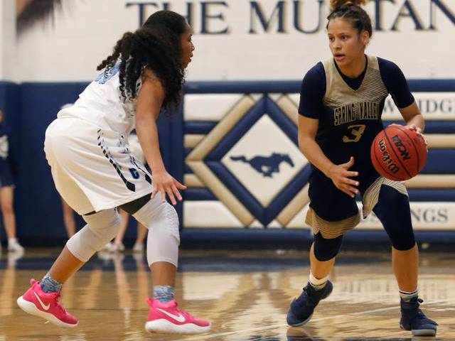 Essence Booker (3) is one of two returning starters for Spring Valley. (Christian K. Lee/Las ...