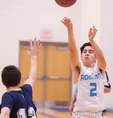 Ben Elharrar (2) is one of only two returning lettermen for Adelson School. Benjamin Hager/L ...