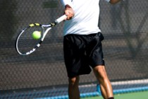 MARTIN S. FUENTES/LAS VEGAS REVIEW JOURNAL Kris Yee, of Clark High School, competes at the S ...