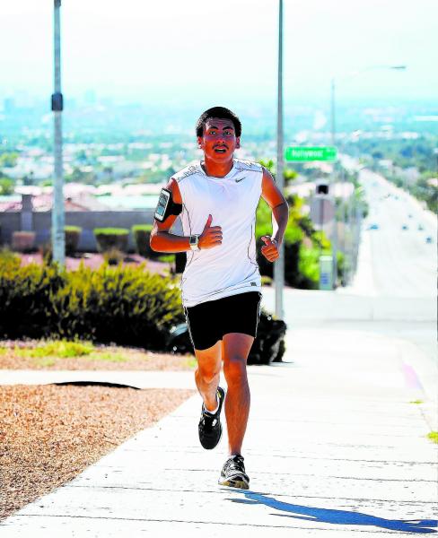 Eldorado cross country runner Eddie Esquivel was second at the Division I state meet last fa ...