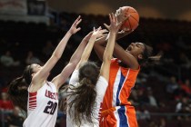 Bishop Gorman forward Madison Washington committed to Oregon State on Tuesday. (Sam Morris/L ...