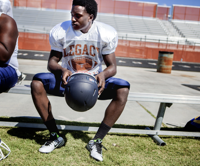 Legacy High running back DeMichael Walker rushed for 1,001 yards and 11 TDs last season. (Je ...