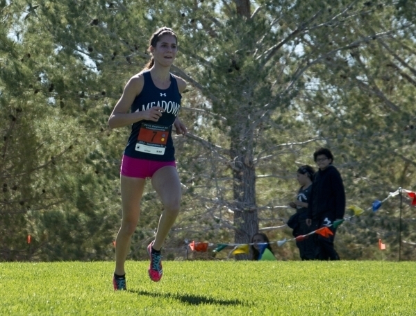 Ellen Hirsberg won the Division III Southern Region meet last year. (Daniel Clark/Las Vegas ...