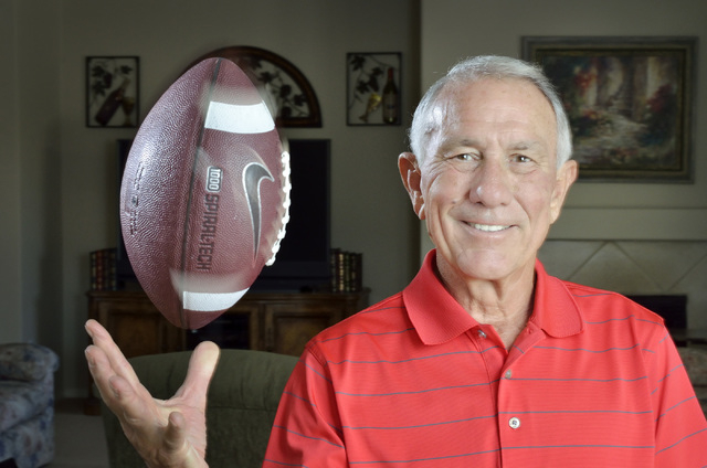 Dave Gerber is shown at his home in Sun City Anthem in Henderson on Thursday, Sept. 25, 2014 ...