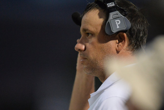 Foothill head coach Martin Redmond watches his team play Palo Verde High School at Foothill ...