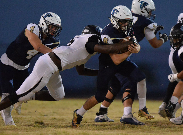 Foothill running back Blake Wilson (8) runs the ball during the Foothill High School Palo Ve ...