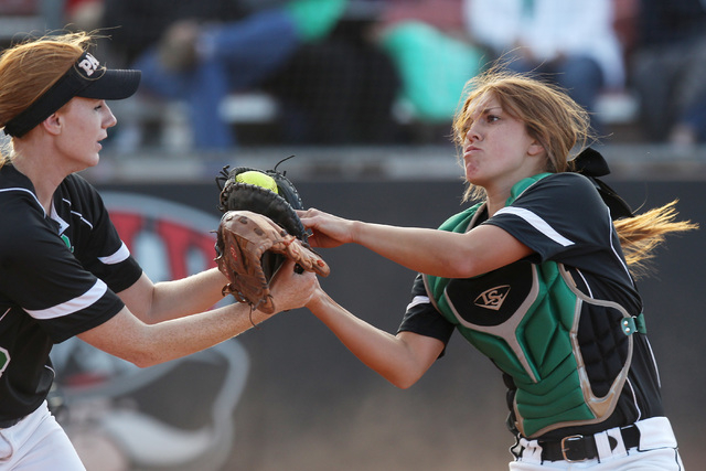 Reed Palo Verde during their Division I state tournament game Friday, May 15, 2015 at UNLV. ...