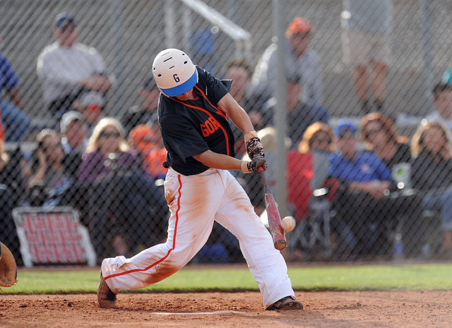 Bishop Gorman shortstop Beau Capanna, who was selected in the 21st round of the Major League ...