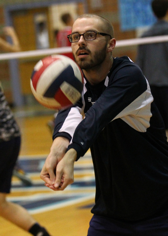 Coronado senior Michael Tatalovich, a cancer survivor, warms up before the team takes on Foo ...