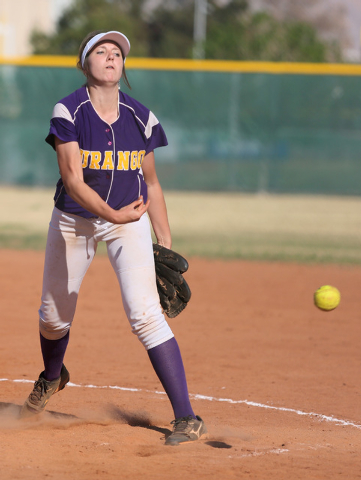 Durango’s Dallas Boyce delivers a pitch in the Trailblazers’ 7-0 loss at Rancho ...