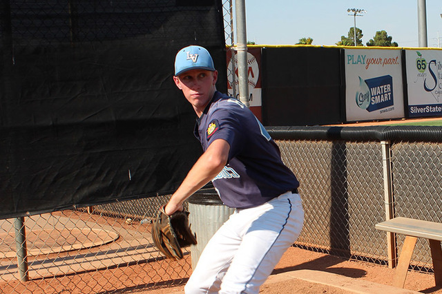 Centennial pitcher Jacob Rogers, who won Wednesday night after throwing three hitless inning ...