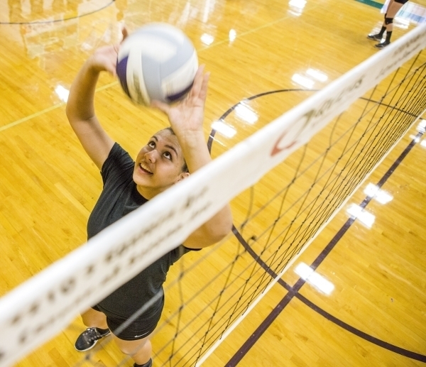 Sydney Berenyi is one of five returning starters for Silverado. (Jeff Scheid/Las Vegas Revie ...