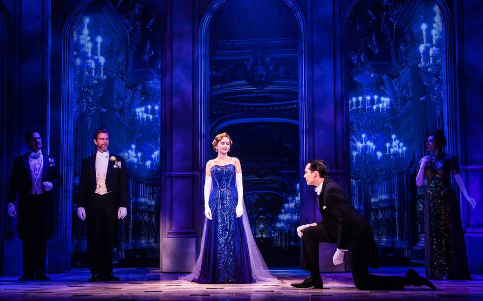 The company of the national tour of "Anastasia" (Evan Zimmerman, MurphyMade)