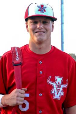 Arbor View baseball's Justin Hausner, who was on the Mountain Ridge team that played in the 201 ...