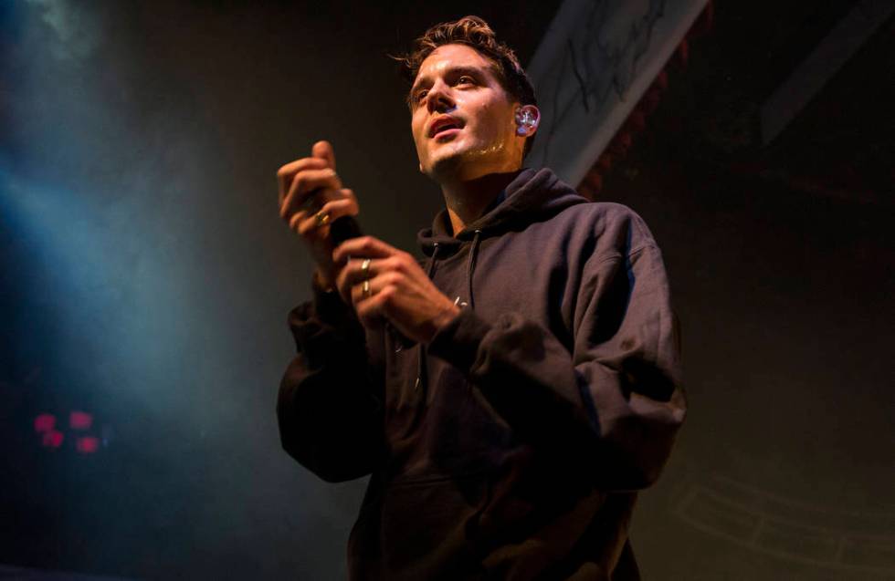 G-EAZY performs during the KAOS Dayclub & Nightclub at Park City Live on Friday, January 25 ...