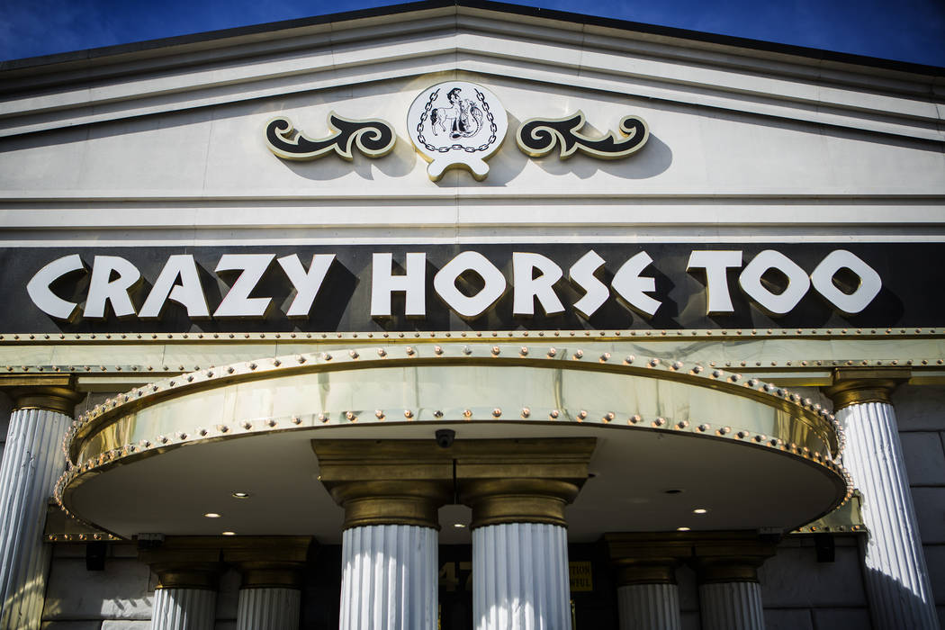 The Crazy Horse Too, 2476 S. Industrial Road, is seen on Wednesday, Feb. 12, 2014. (Jeff Scheid ...