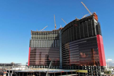The Chinese-themed Resorts World Las Vegas is under construction on the former site of the Star ...