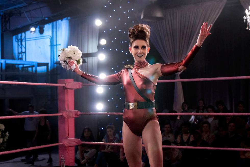 Alison Brie stars in "GLOW" (Erica Parise/Netflix)