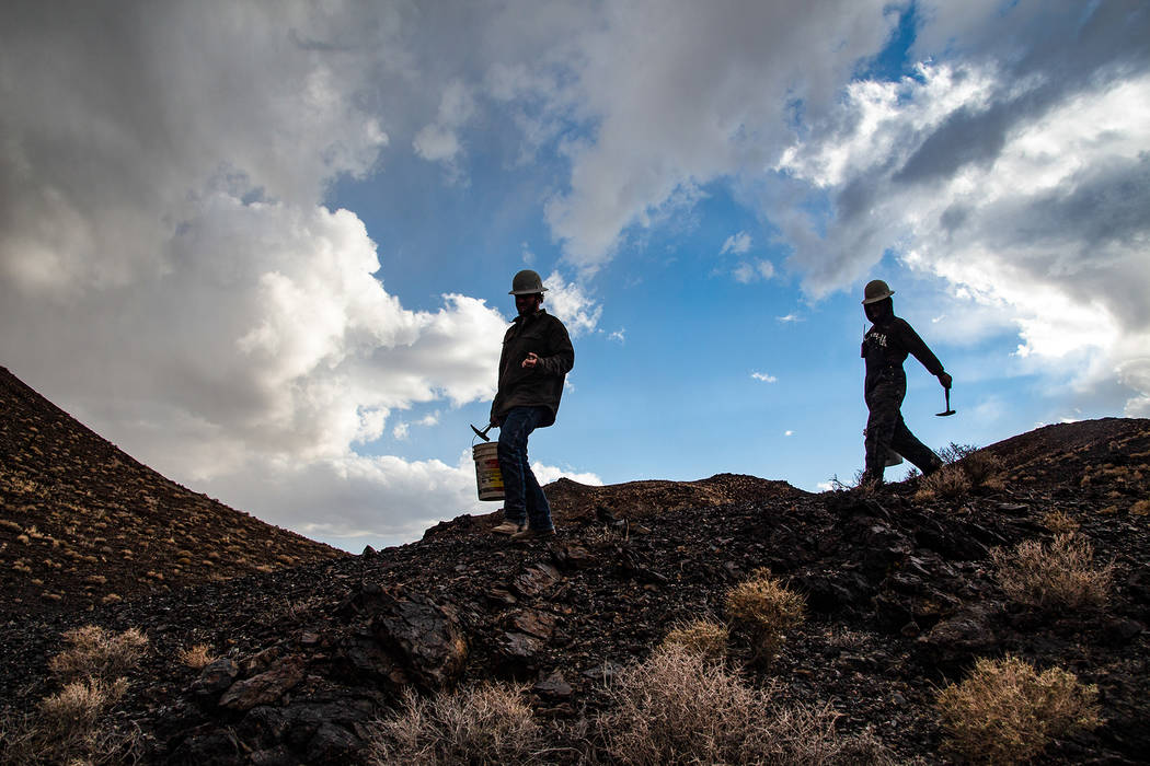 Many of the Otteson's mines are at 7,000 feet above sea level, resulting in punishing heat bene ...