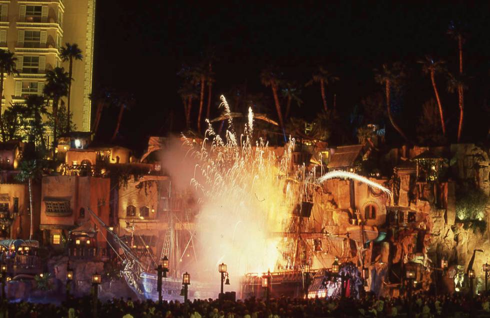 The show's pirate pyrotechnics were pretty lit.
