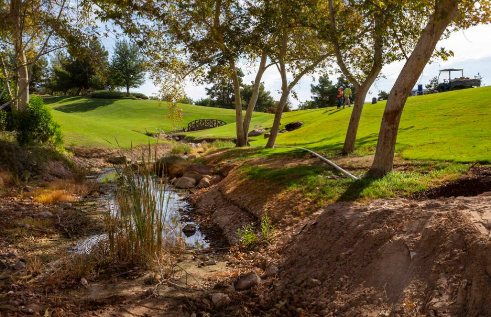 Wynn Golf Club is pictured on Tuesday, July 30, 2019, in Las Vegas. The newly designed 18-hole ...