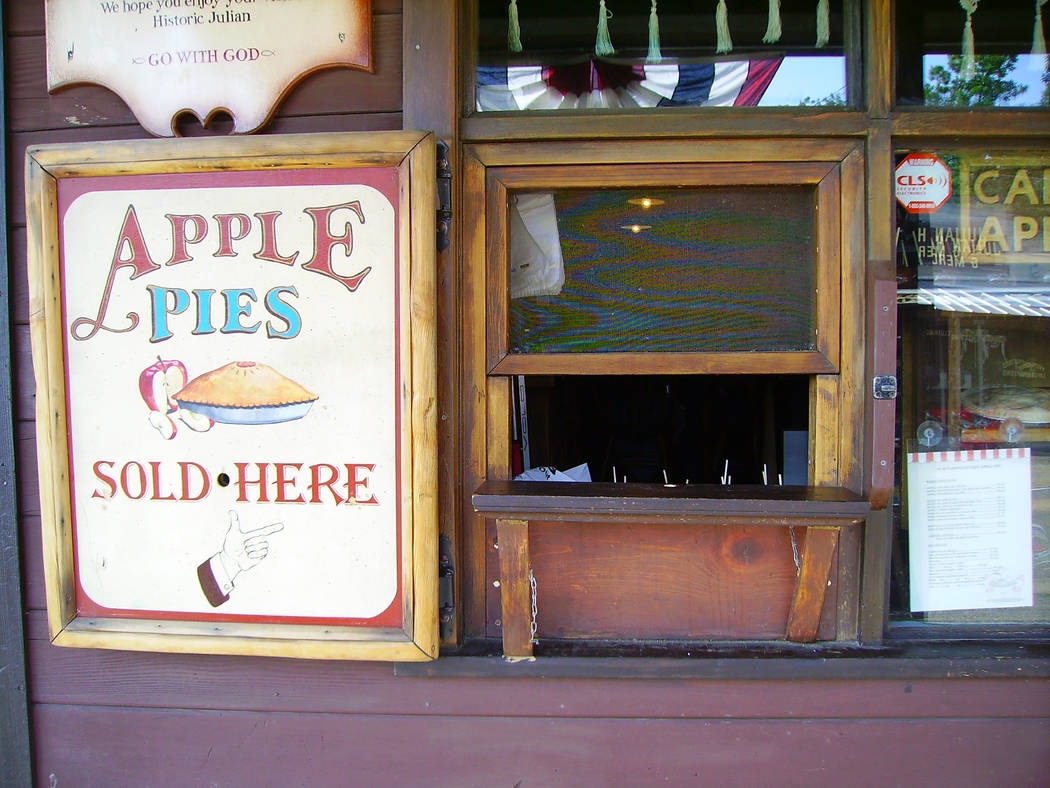 You can easily get your fill of apples and apple pie in Julian, California. (Deborah Wall/Las V ...