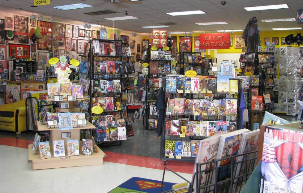 Alternate Reality Comics, 4110 S. Maryland Parkway. (F. Andrew Taylor/View) @FAndrewTPress