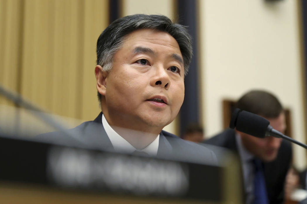 Rep. Ted Lieu, D-Calif., seen in July 2019. (AP Photo/Andrew Harnik)