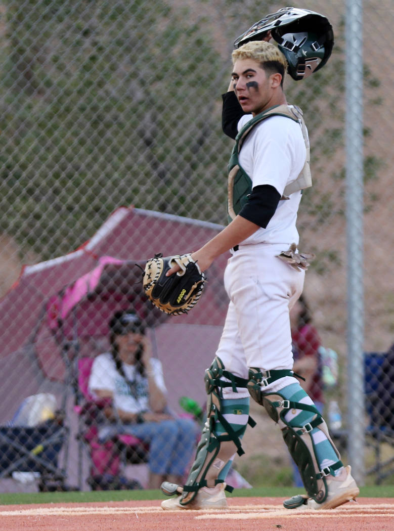 Palo Verde catcher Josiah Cromwick, who played on the Mountain Ridge team during the 2014 Littl ...