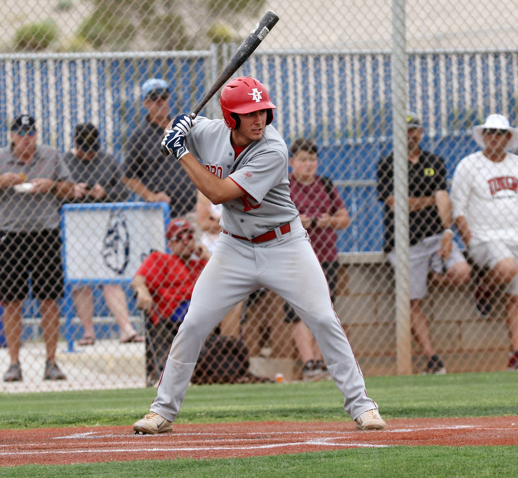 Arbor View's Dillon Jones, who played for Mountain Ridge during the 2014 Little League World Se ...