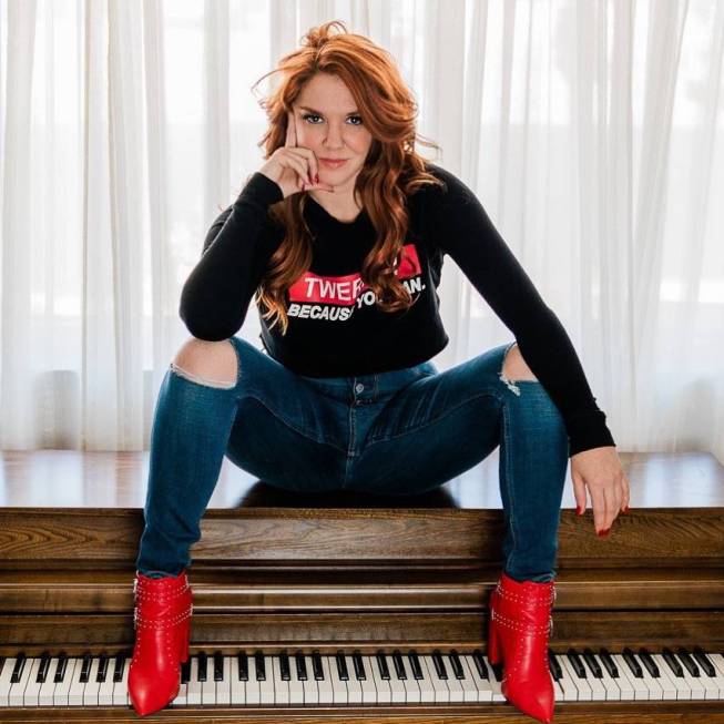 Sarah Hester Ross is the creator and star of "Pianos to the Death," making its Vegas debut on F ...