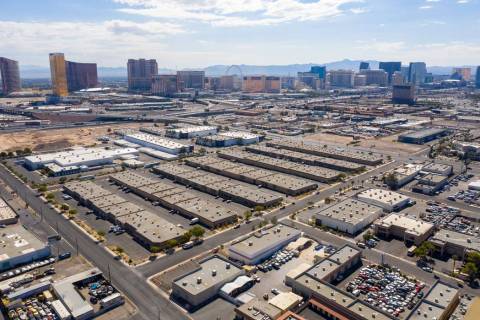 MCA Realty said it purchased Las Vegas industrial complex Equus Business Center, seen here, for ...