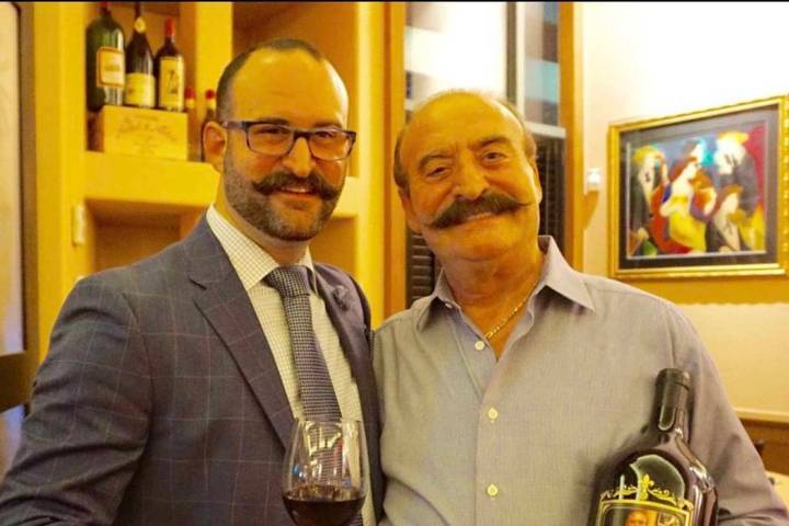 Gaetano Palmeri, right, with his son, Nick. (Palmeri family)