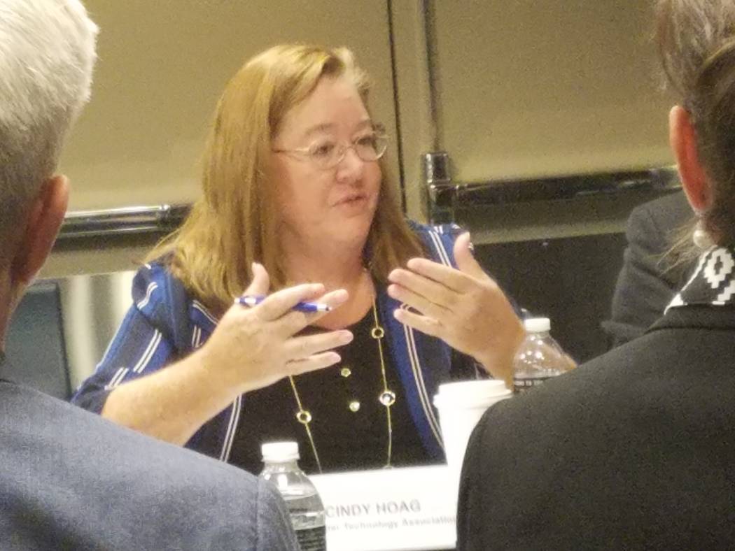Cindy Hoag, senior director of the CES Las Vegas Office for the Consumer Technology Association ...